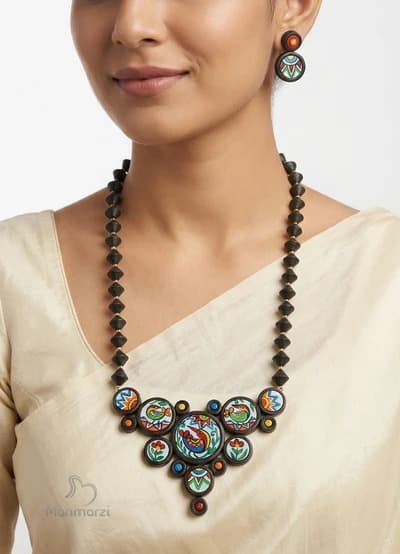 Terracotta Bridal Jewellery Set