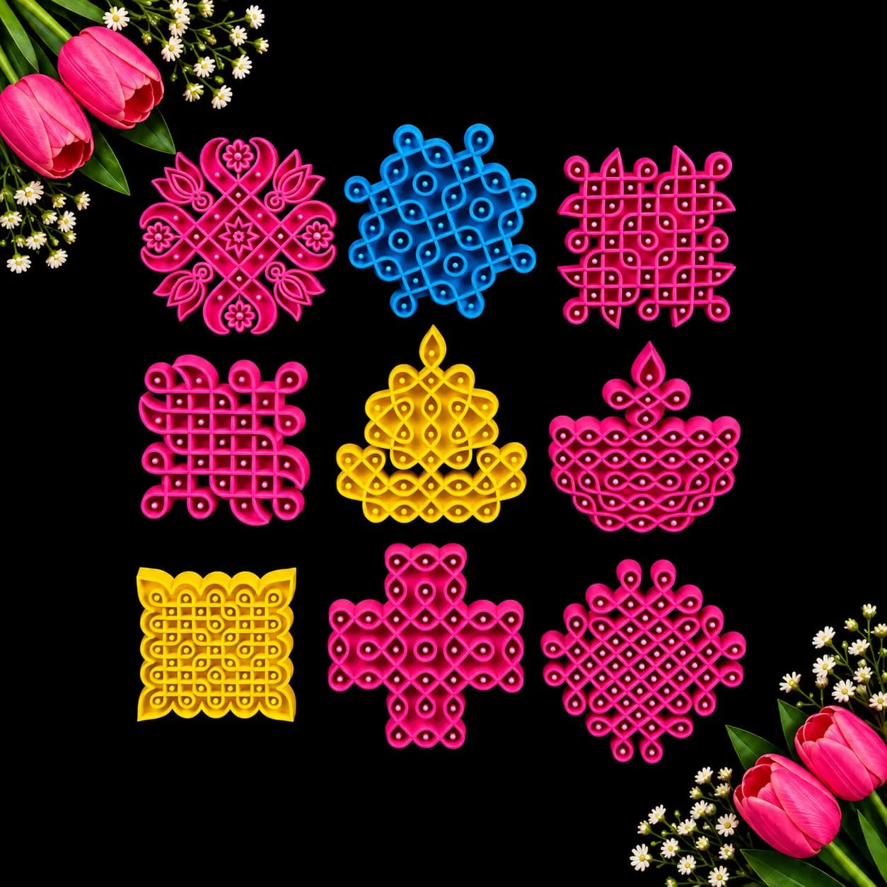 Kolam Combo Cutters