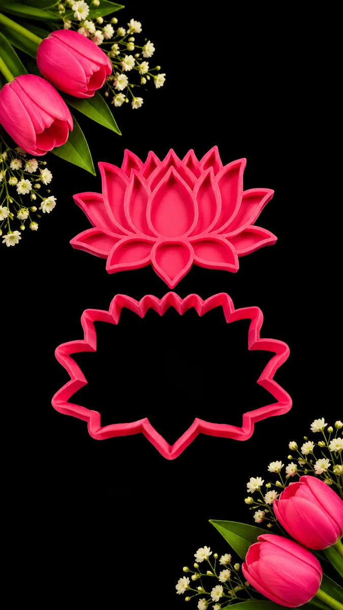 Lotus Cutter With Stamp