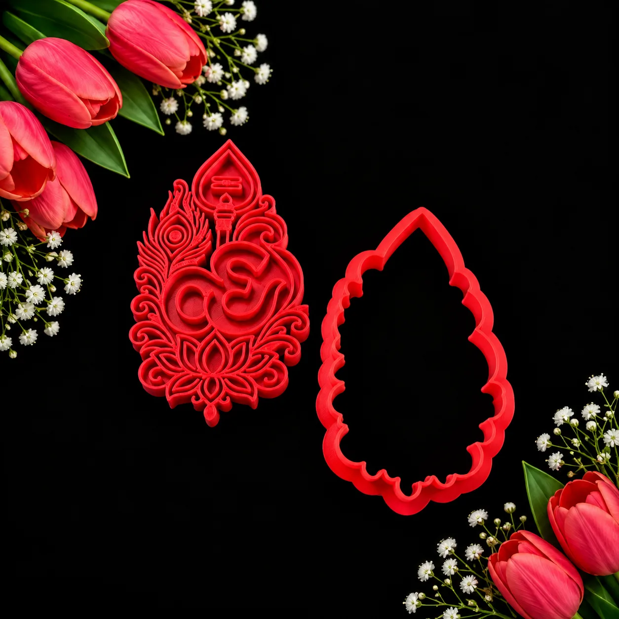 Murugar Theme Cutter with Stamp