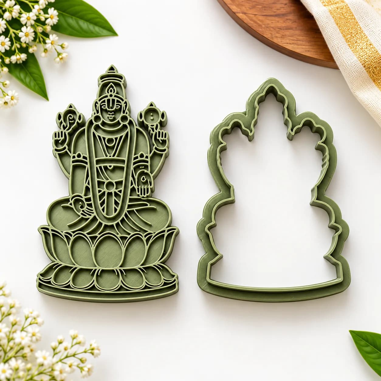 Lord Vishnu Cutter with Stamp