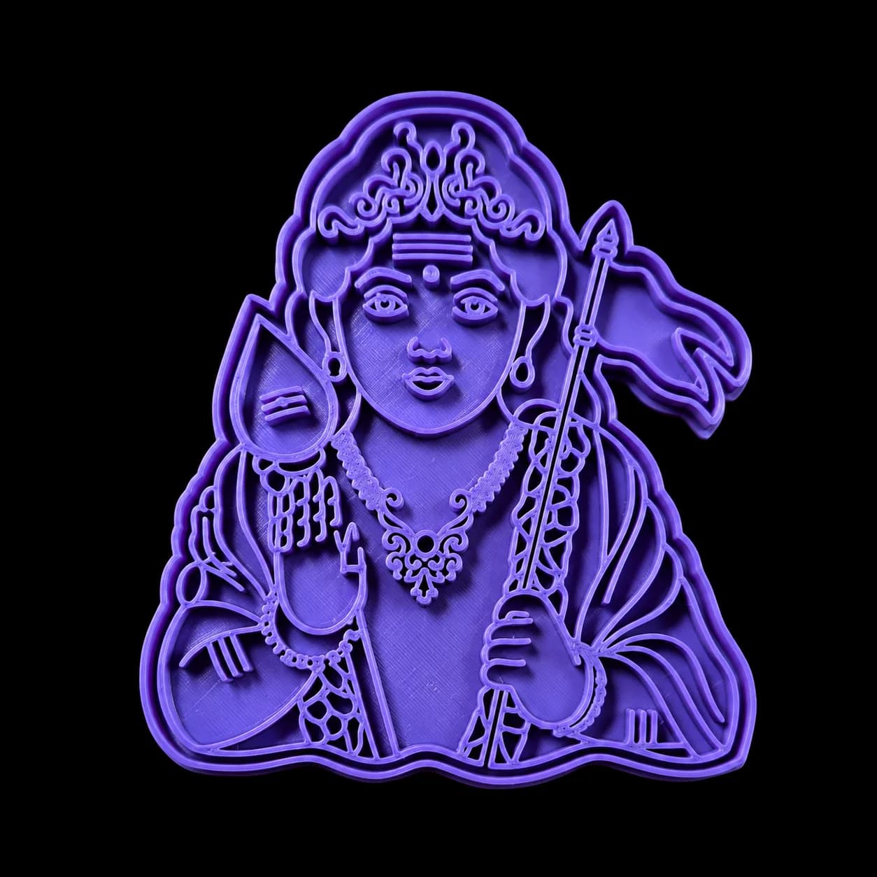 Lord Murugar Cutter with Stamp